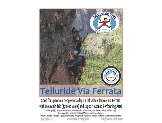Mountain Trip: Telluride Via Ferrata