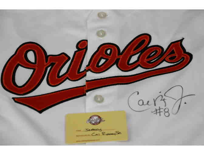 Cal Ripken, Jr. Signed Official MLB Orioles Jersey!