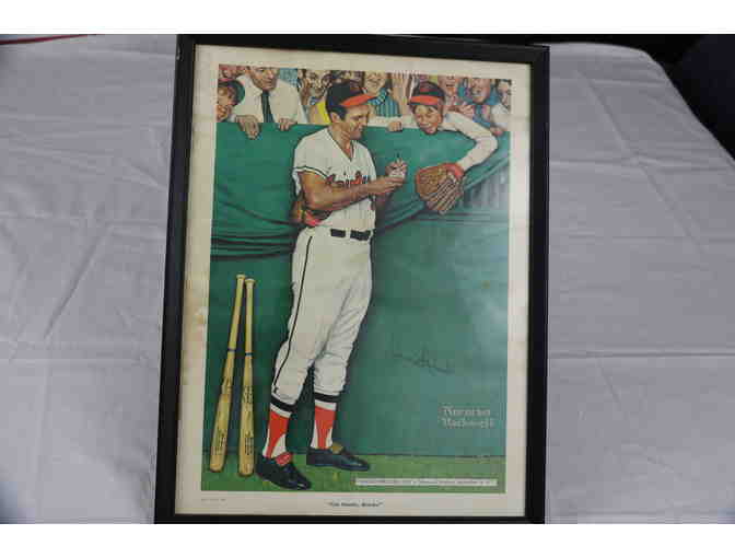 Brooks Robinson 'Thanks Brooks!' memorabilia collection, signed flyer, much more!