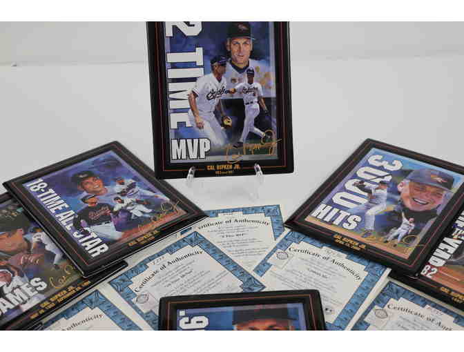 Limited Edition Cal Ripken, Jr. Bradford Exchange 8 Plate set!