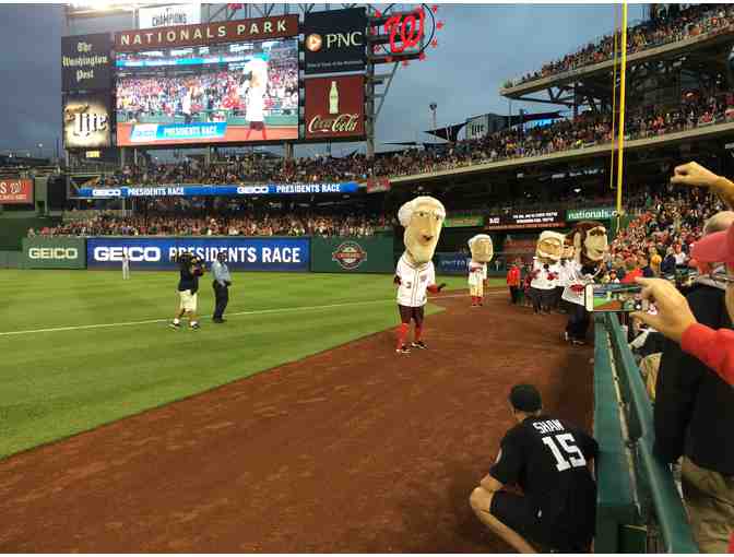 Two (2) Nationals vs. Mets - First Row Tickets!