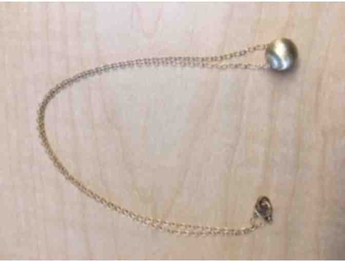 Gold Sphere Necklace