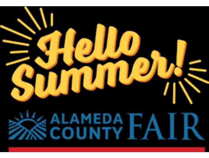 2019 Alameda County Fair - Four (4) Admission tickets -$60 value - Photo 1
