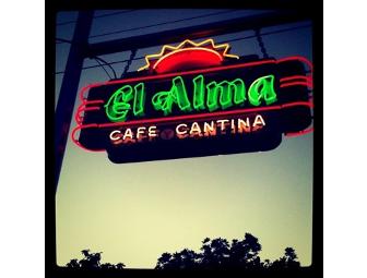 $100 Gift Certificate to El Alma Cafe and Cantina