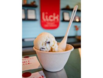 10 Free Scoops at Lick Honest Ice Cream