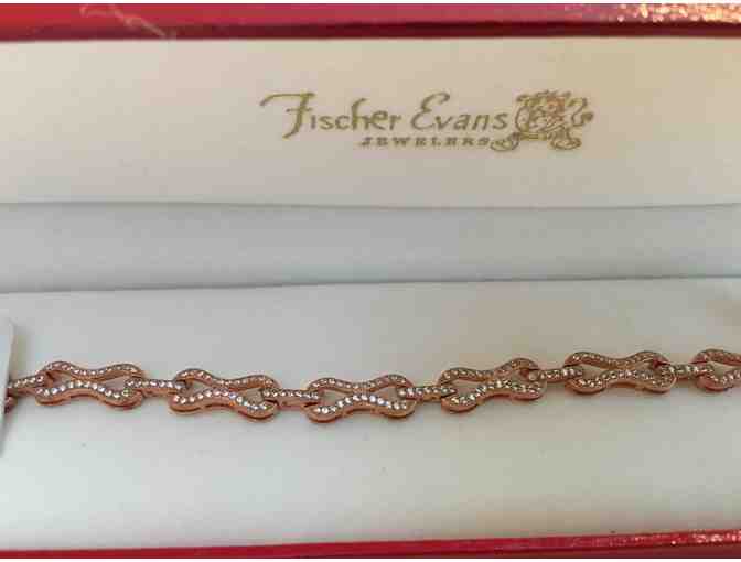 Fischer Evans Dizen Bracelet - 18 Karat Rose Gold Overlay