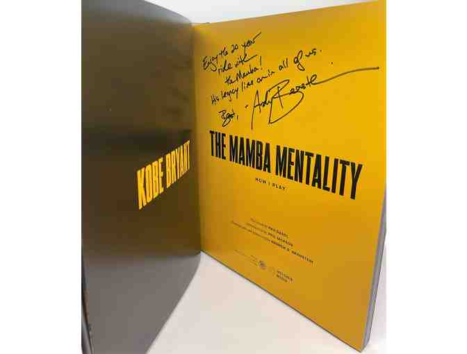 Mamba Mentality: How I Play by Kobe Bryant -- Book Signed by Andrew Bernstein