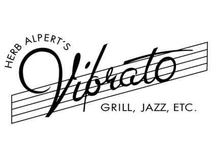 Vibrato Grill & Jazz -- Dinner for Two