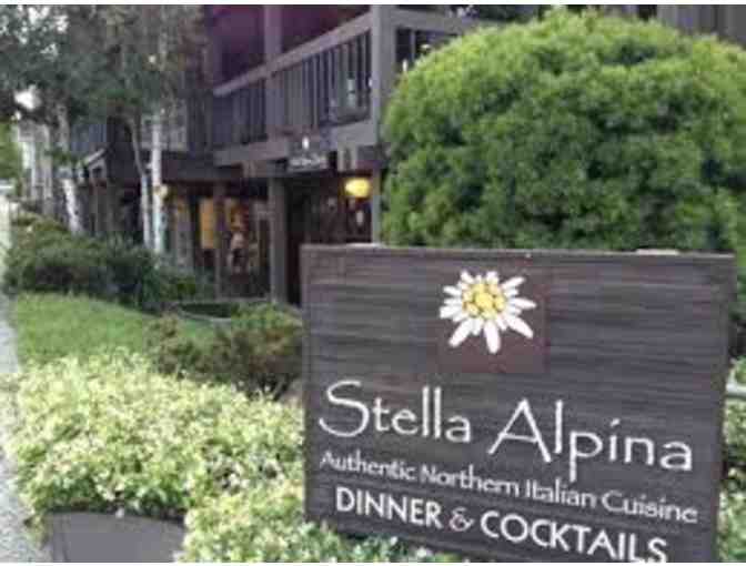 Stella Alpina Osteria - $100 Gift Certificate