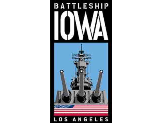 Battleship IOWA Museum - FOUR Tickets