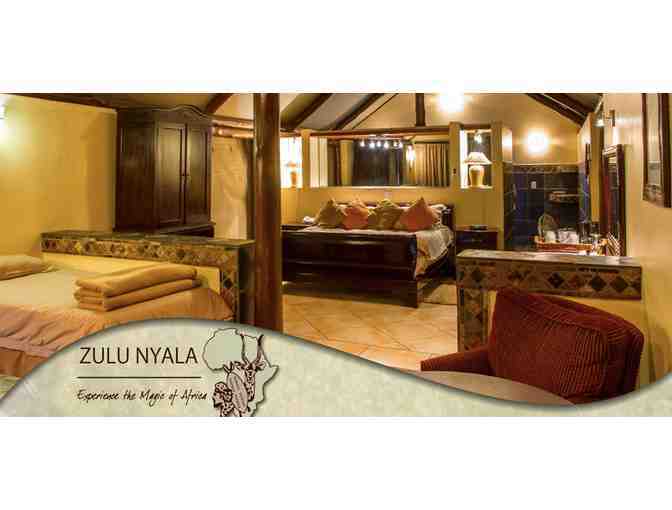 1 trip for two people - Zulu Nyala African Luxury Photo Safari Package
