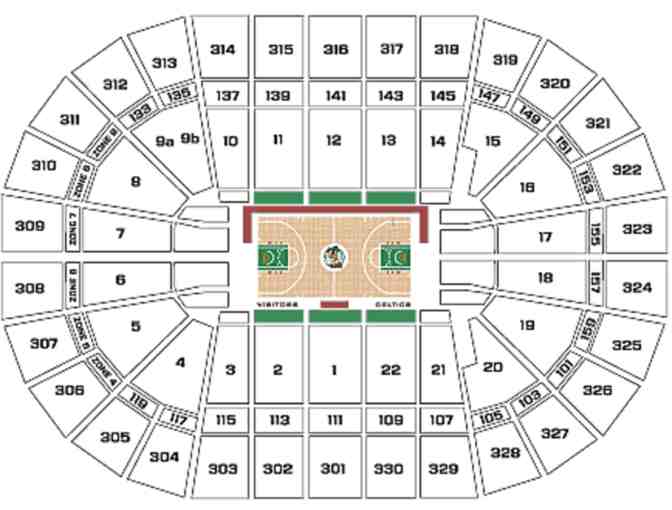 1 Pair of Celtics Tickets w/ Private Club Access - Lower Bowl - 1/11/17