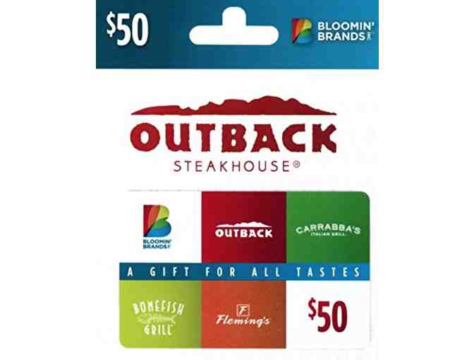 1 $50 Bloomin' Brands Gift Card - Photo 1
