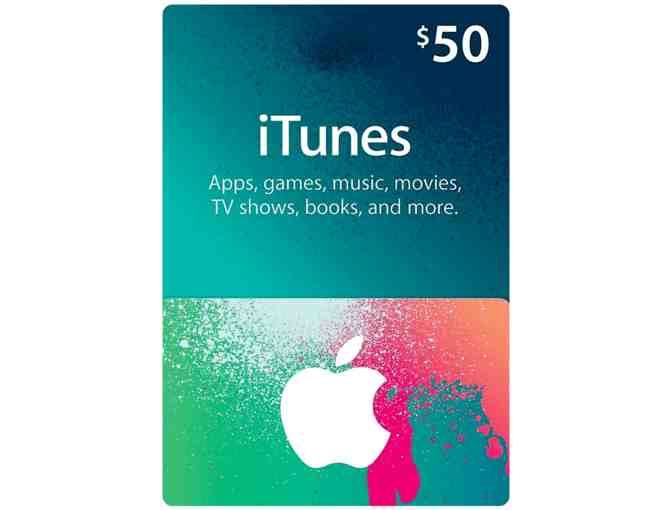 1 $50 iTunes Gift Card - Photo 1