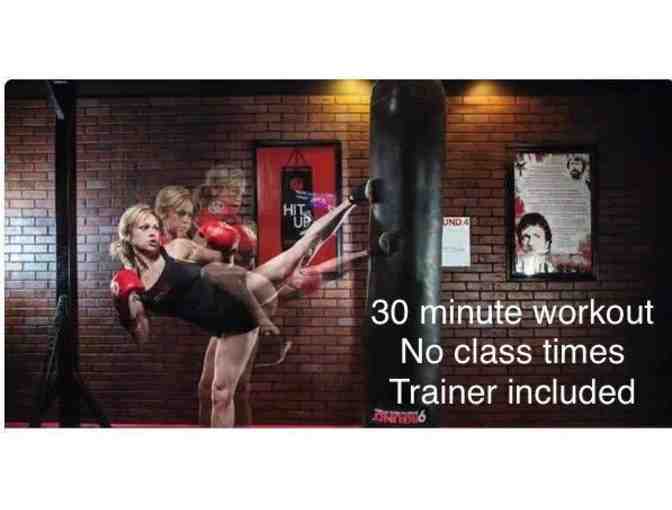 Get in, Get Addicted, Get Fit with 30 Minute Kickbox Fitness