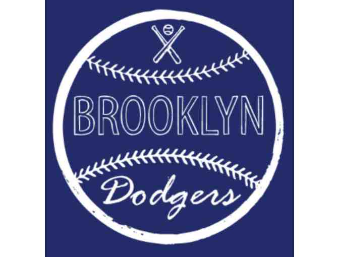 Framed Brooklyn Dodgers Memorabilia