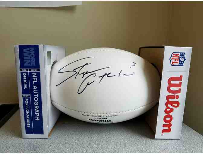 Autographed Memorabilia from Lee Stempniak and Stephen Gostkowski