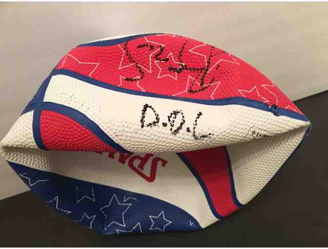 Autographed Harlem Globetrotters Basketball