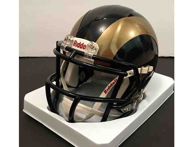Kendall Langford St. Louis Rams Autographed Mini Helmet