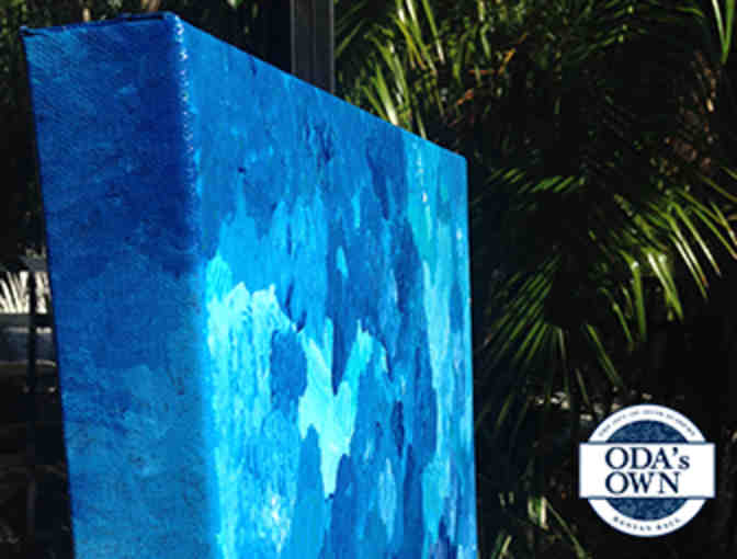 Blue Hydrangea Painting by ODA staff Amy Towery