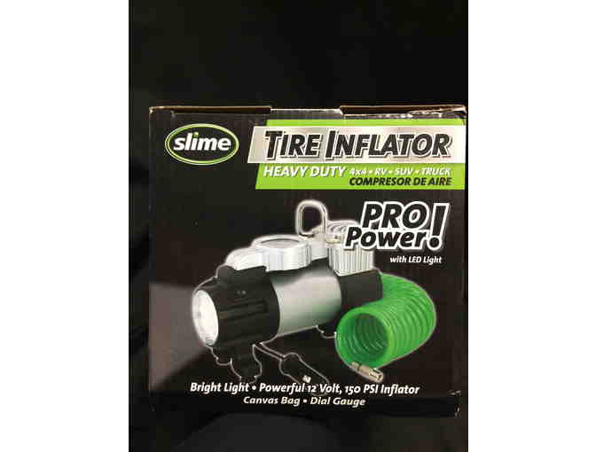 Slime Pro Power Heavy Duty Portable Tire Inflator & Air Compressor (B)