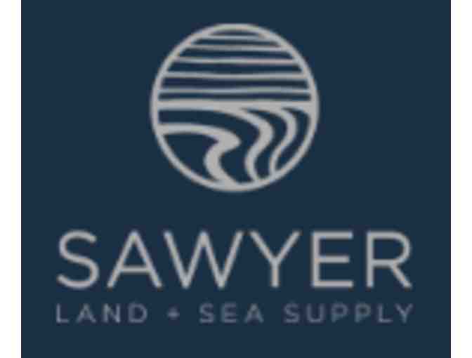 $50 gift certificate to Sawyer Land & Sea