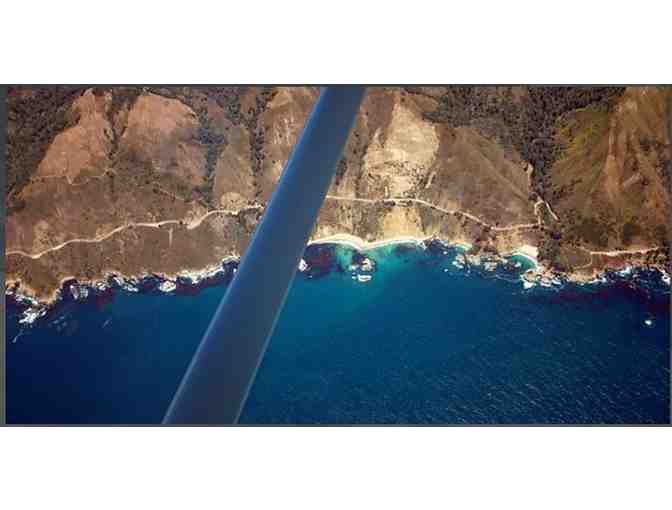 Scenic Airplane Flight over the Monterey Bay