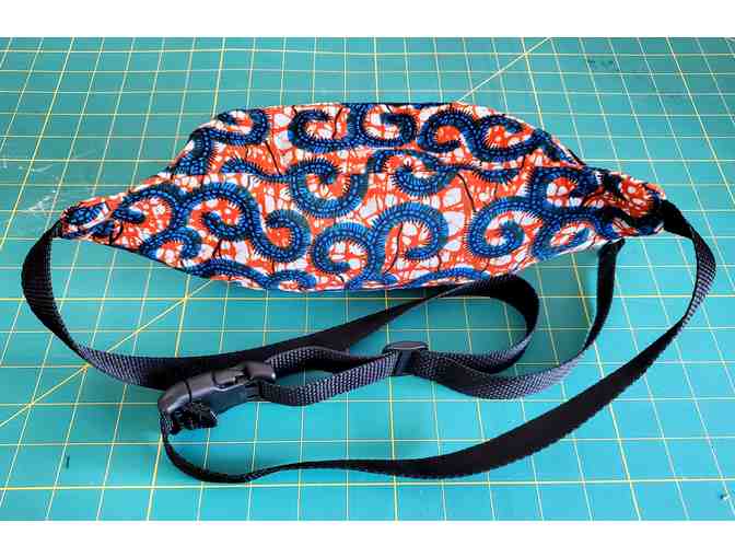 African Print Bucket Hat and Matching Belly Bag