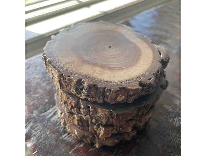 Black Walnut Coasters - Set of Four (1 of 3)