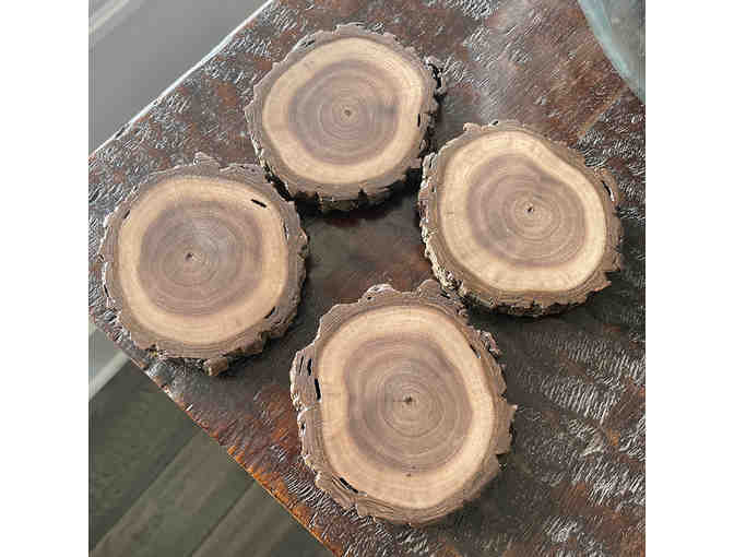 Black Walnut Coasters - Set of Four (2 of 3)