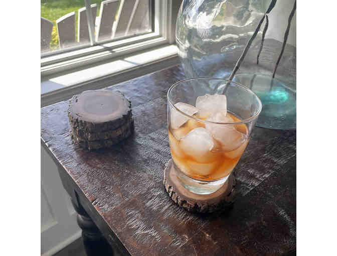 Black Walnut Coasters - Set of Four (3 of 3)