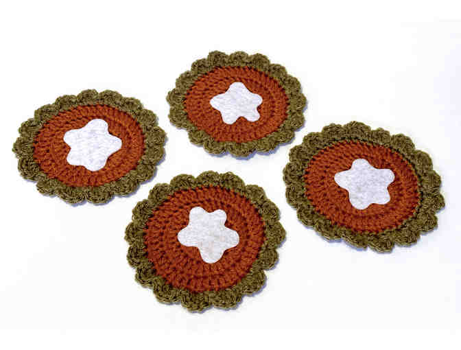 Pumpkin Pie Coasters