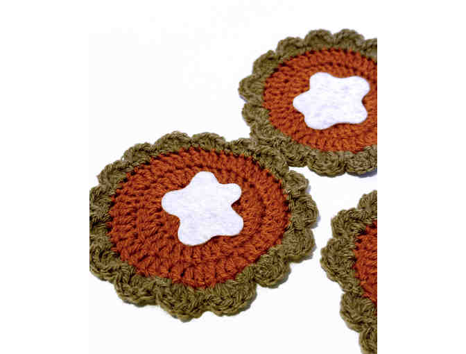 Pumpkin Pie Coasters