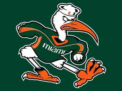 Four (4) Tickets to a 2016 University of Miami Football Home Game