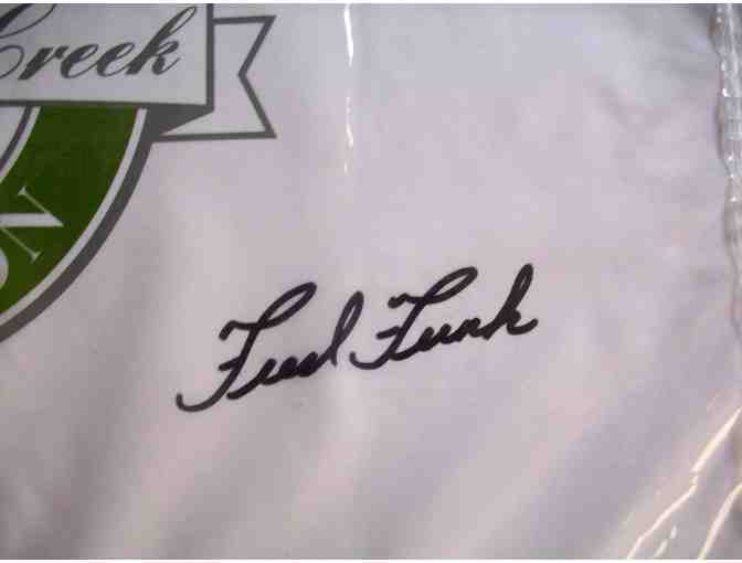 Fred Funk Autographed Pin Flag