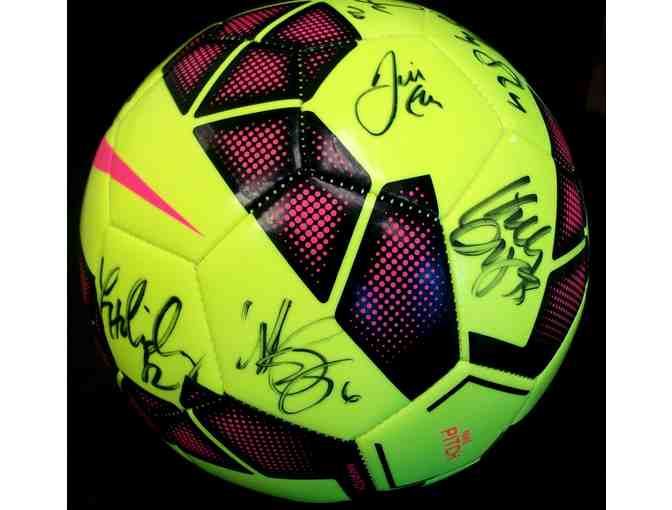 US Women's National Soccer Team Autographed Soccer Ball