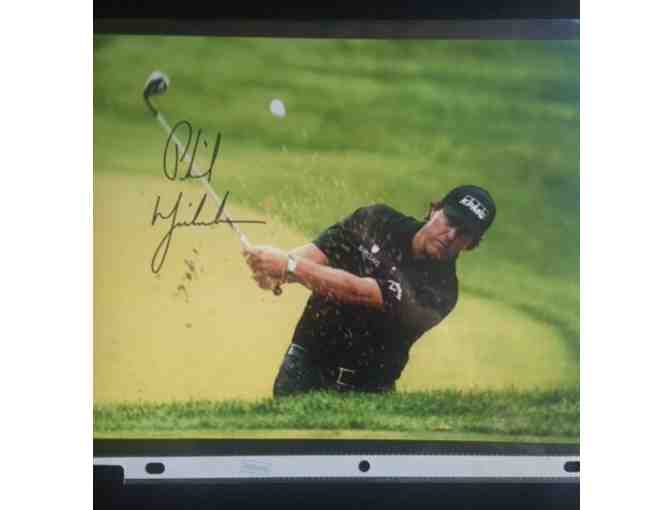 Phil Mickelson Autographed Photo