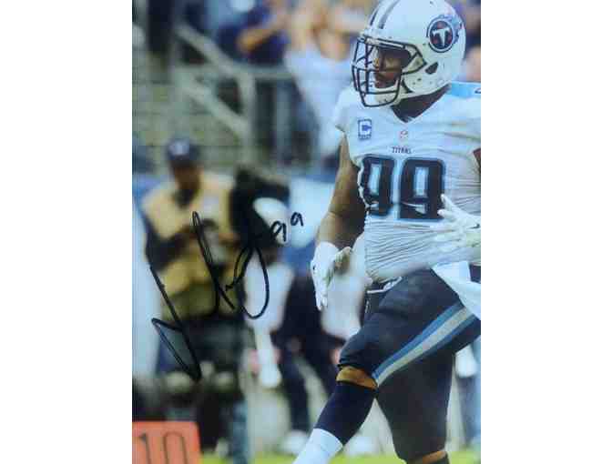 Jurrell Casey Tennessee Titans Autographed Photo