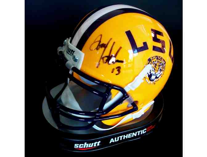 Tommy Hodson Autographed Mini Helmet