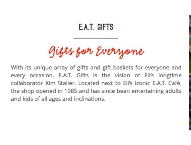 $200 E.A.T. Gifts Unique Basket