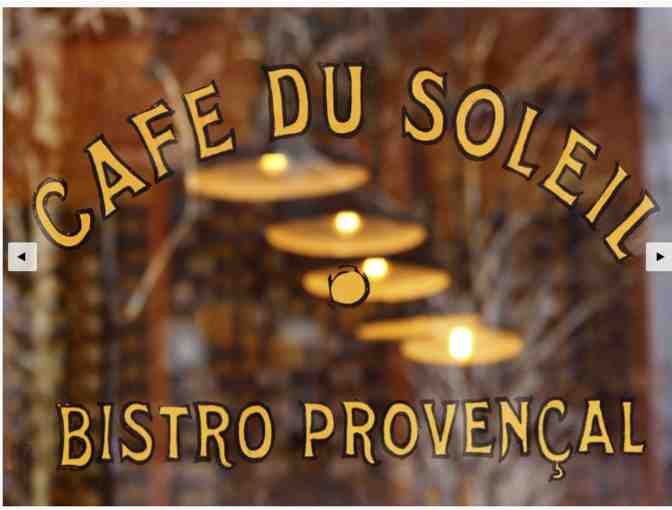 $50 Cafe Du Soleil gift card