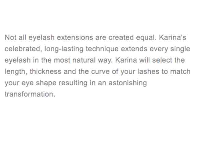 Custom Lash Lift Application Session with a Celebrity Stylist