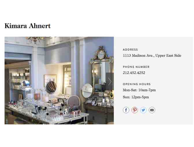 Makeup Consultation with Kimara Ahnert