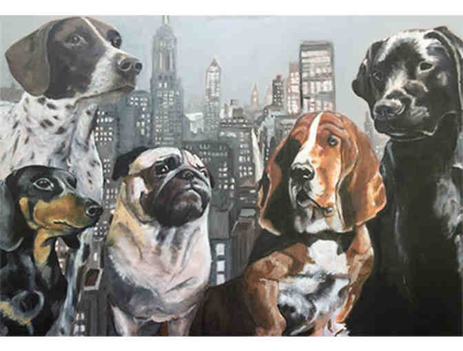 Custom 8x10 Pet Portrait by Artist Anna Kraske