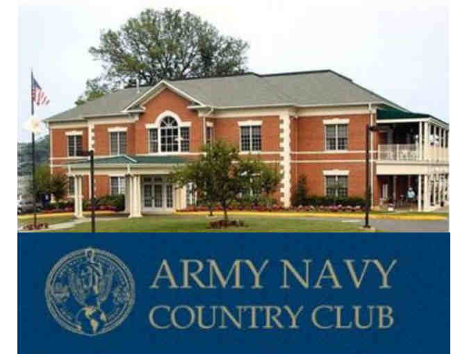 ROUND OF GOLF, LUNCH, & DRINKS FOR 2 AT THE ARMY NAVY COUNTRY CLUB
