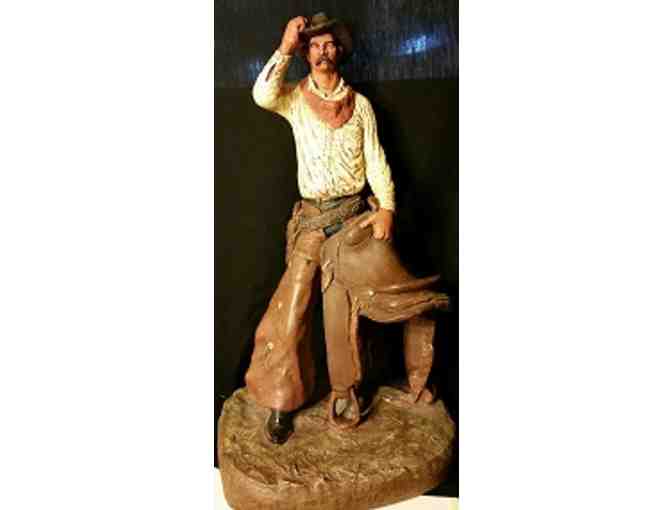 'Saddle Tramp' Sculpture by Michael Garman