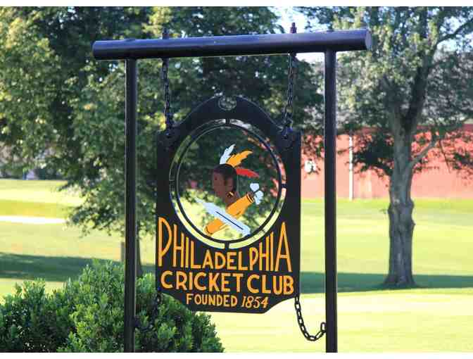 Threesome to The Philadelphia Cricket Club