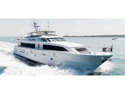 Yacht Cruise out of Montauk NY - Dale Earnhardts 100 Foot Hatteras Yacht