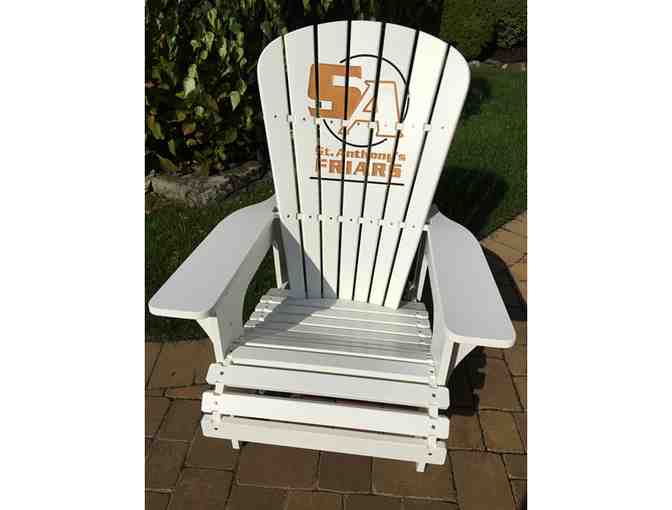 Adirondack Chair with Saint Anthonys High School Logo 'FRIARS' - Photo 1