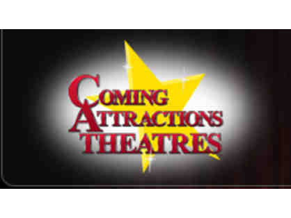 Coming Attractions Movie Gift Card - $25 Value -Card #1